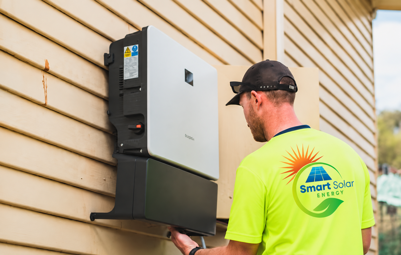 10kW solar battery installed at an Australian home