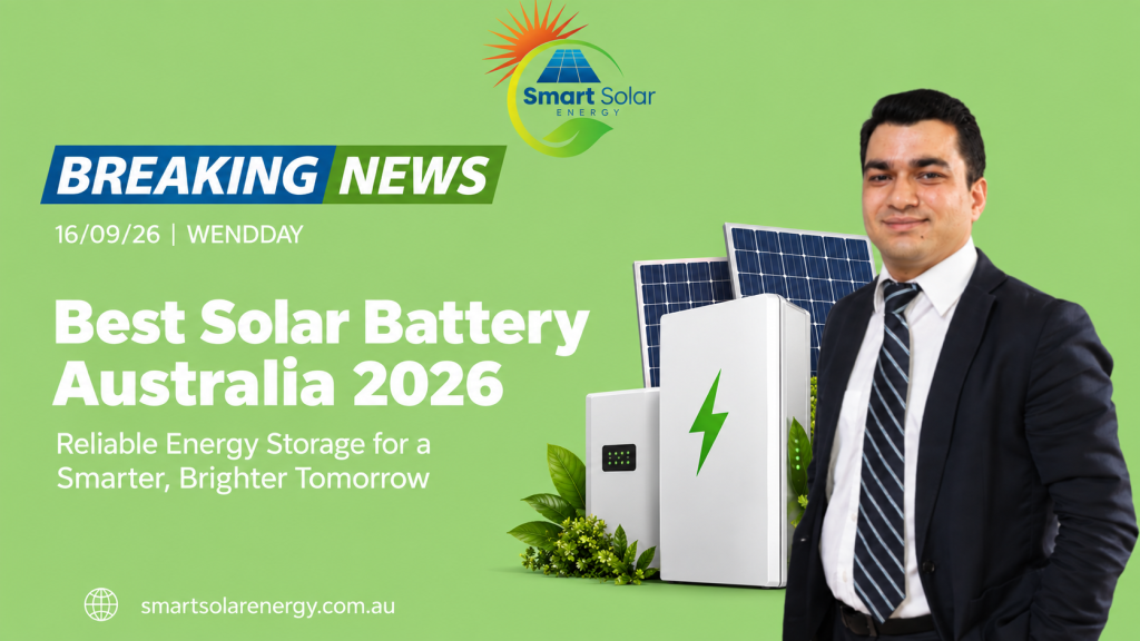 Best Solar Battery Australia 2026