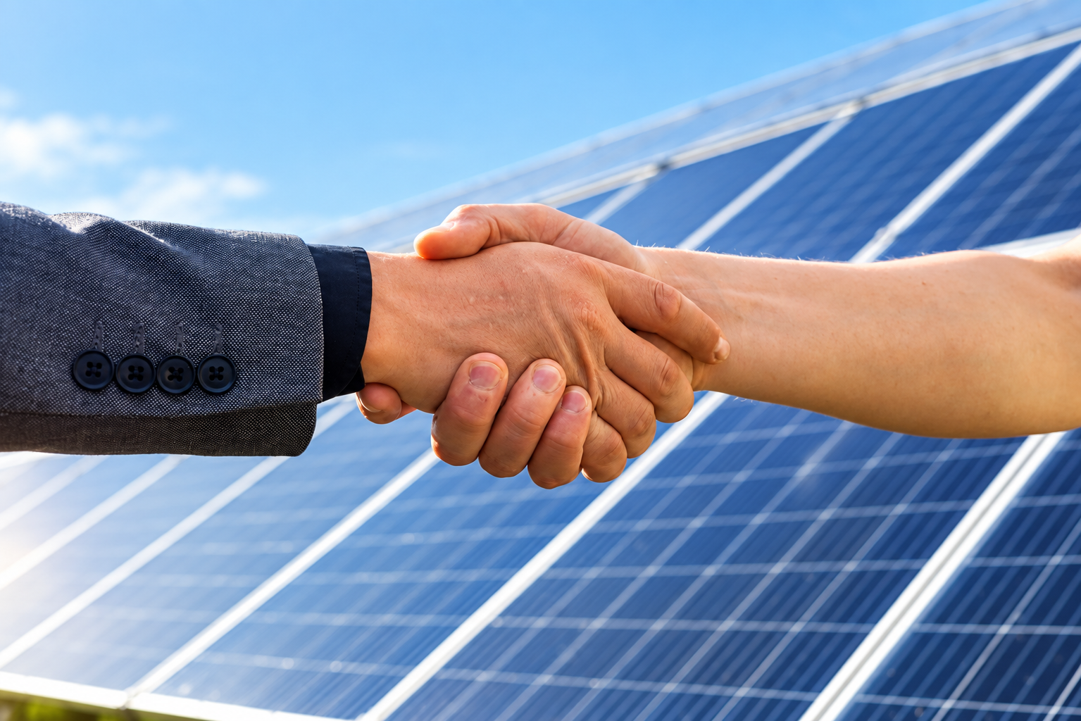 Commercial solar panel system installed on an Australian business rooftop