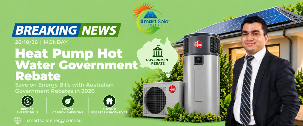 heat pump hot water government rebate